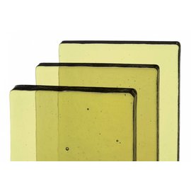 Bullseye glass 1826-065 Billet - green tea tint