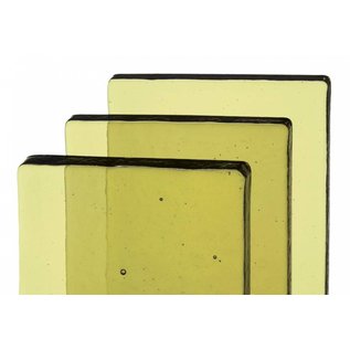 Bullseye glass 1826-065 Billet - green tea tint