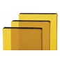 Bullseye glass 1837-065 Billet - medium amber tint