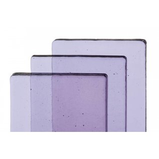 Bullseye glass 1842-065 Billet - light neo-lavender shift tint