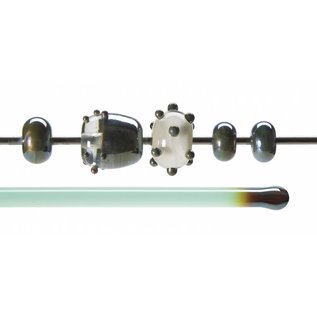 Bullseye glass 1717-576 Rod -copper green lustre