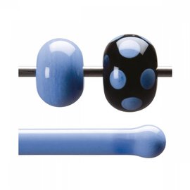 Bullseye glass 0018-576 Rod -periwinkle opaque