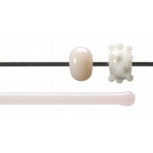 Bullseye glass 0034-576 Rod -light peach cream opaque