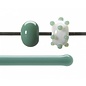 Bullseye glass 0117-576 Rod -mineral green opaque