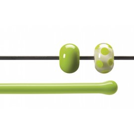 Bullseye glass 0126-576 Rod -spring green opaque
