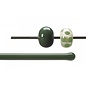 Bullseye glass 0141-576 Rod -dark forest green opaque