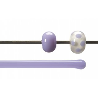 Bullseye glass 0142-576 Rod -neo lavender opaque