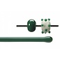 Bullseye glass 0145-576 Rod -jade green opaque