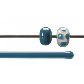Bullseye glass 0146-576 Rod -steel blue opaque