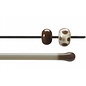 Bullseye glass 0203-576 Rod -woodland brown opaque