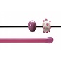 Bullseye glass 0301-576 Rod -pink opaque