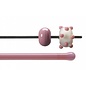 Bullseye glass 0305-576 Rod -salmon pink opaque