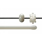 Bullseye glass 0459-576 Rod -rhubarb pastel opaque