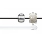 Bullseye glass 1101-576 Rod -clear