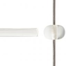 Bullseye glass 1009-576 Rod - reactive ice-clear