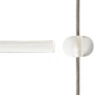 Bullseye glass 1009-576 Rod - reactive ice-clear