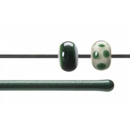 Bullseye glass 1112-576 Rod -aventurine green
