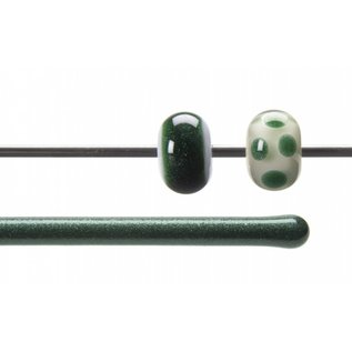 Bullseye glass 1112-576 Rod -aventurine green