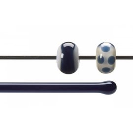 Bullseye glass 1118-576 Rod -midnight blue