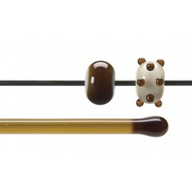 Bullseye glass 1119-576 Rod -sienna