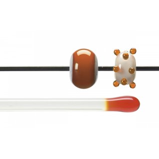 Bullseye glass 1125-576 Rod -orange