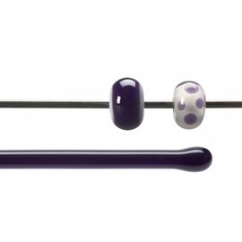 Bullseye glass 1128-576 Rod -deep royal purple