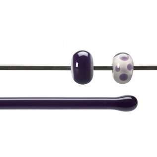 Bullseye glass 1128-576 Rod -deep royal purple