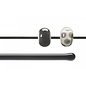 Bullseye glass 1129-576 Rod -charcoal gray