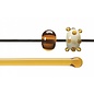Bullseye glass 1137-576 Rod -medium amber