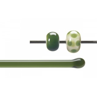Bullseye glass 1141-576 Rod -olive green