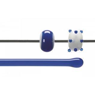 Bullseye glass 1164-576 Rod -caribbean blue