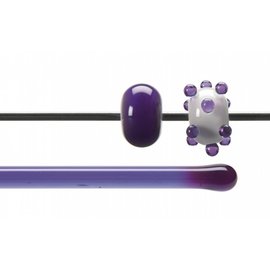 Bullseye glass 1234-576 Rod -violet striker