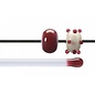 Bullseye glass 1311-576 Rod -cranberry pink