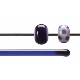 Bullseye glass 1334-576 Rod -gold purple