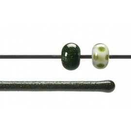 Bullseye glass 1412-576 Rod -light aventurine green