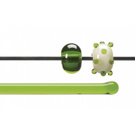 Bullseye glass 1426-576 Rod -spring green