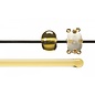 Bullseye glass 1437-576 Rod -light amber