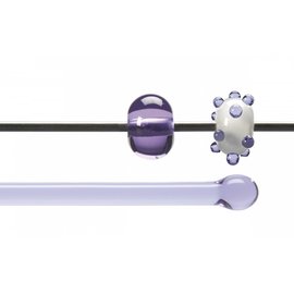 Bullseye glass 1442-576 Rod -neo-lavender