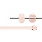 Bullseye glass 1834-576 Rod -coral orange