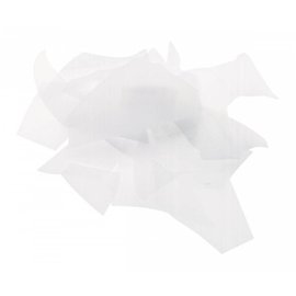 Bullseye glass 0113 Confetti white