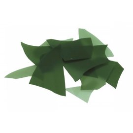 Bullseye glass 0117 Confetti mineral green