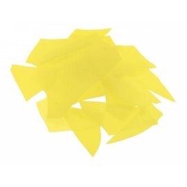 Bullseye glass 0120 Confetti canary yellow