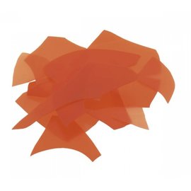 Bullseye glass 0125 Confetti orange