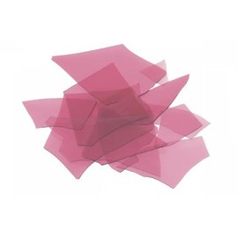 Bullseye glass 1311 Confetti cranberry pink