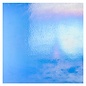 Bullseye glass 1464-051 true blue, thin, irid, rbow 2 mm