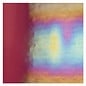 Bullseye glass 1105-051 deep plum, thin, irid, rbow 2 mm