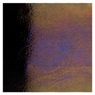 Bullseye glass 0100-044 black, reed, irid, rbow 3 mm