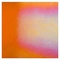 Bullseye glass 1025-051 light orange striker, thin, irid, rbow 2 mm