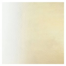 Bullseye glass 1101-038 clear, dbl-rol, irid, gold 3 mm