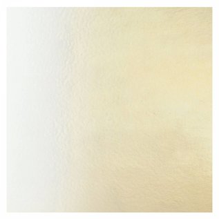 Bullseye glass 1101-038 clear, dbl-rol, irid, gold 3 mm